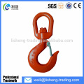 G80 Forged heavy lifting swivel eye hook